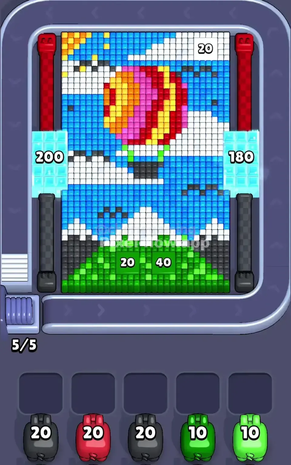 Pixel Flow Level 380 Solution (Wrong Level? Fix Here) 📸