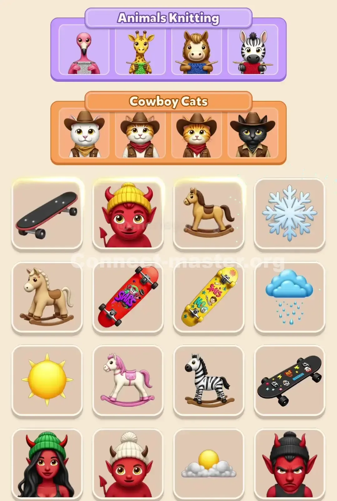 Connect Master Level 161 Solution 3