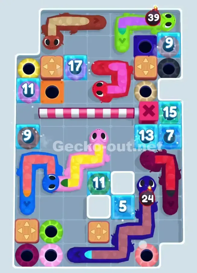 Gecko Out Level 1084 Screenshot