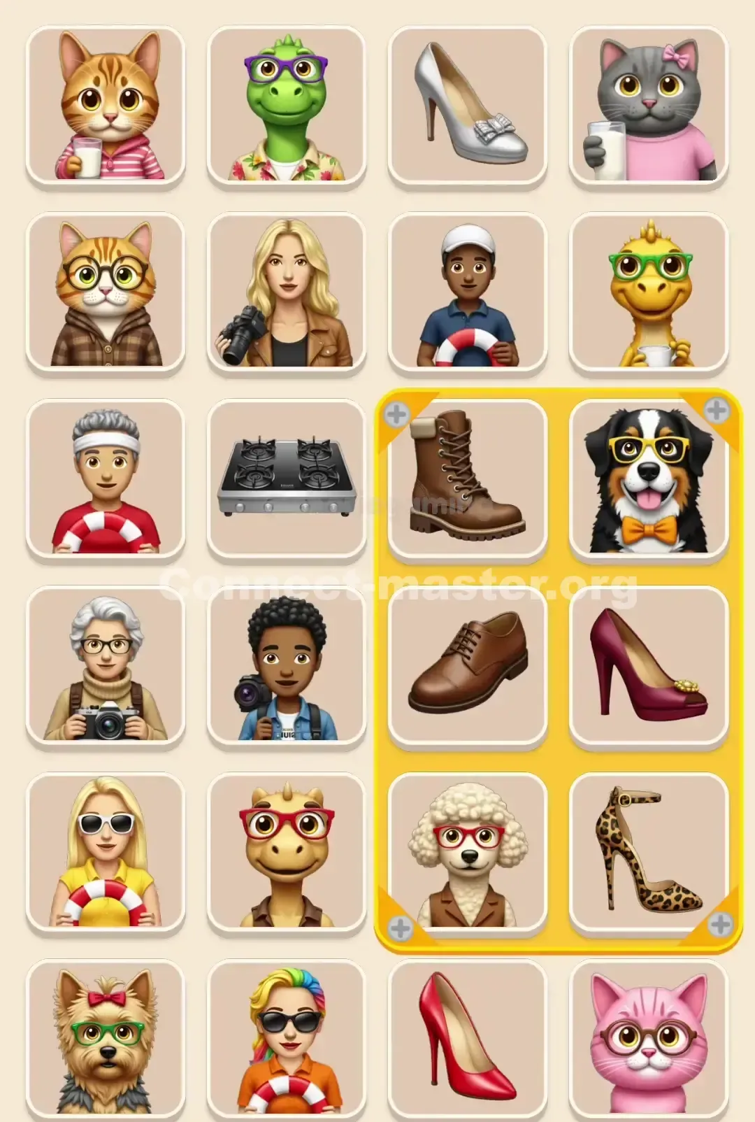 Connect Master Level 192 Solution 1