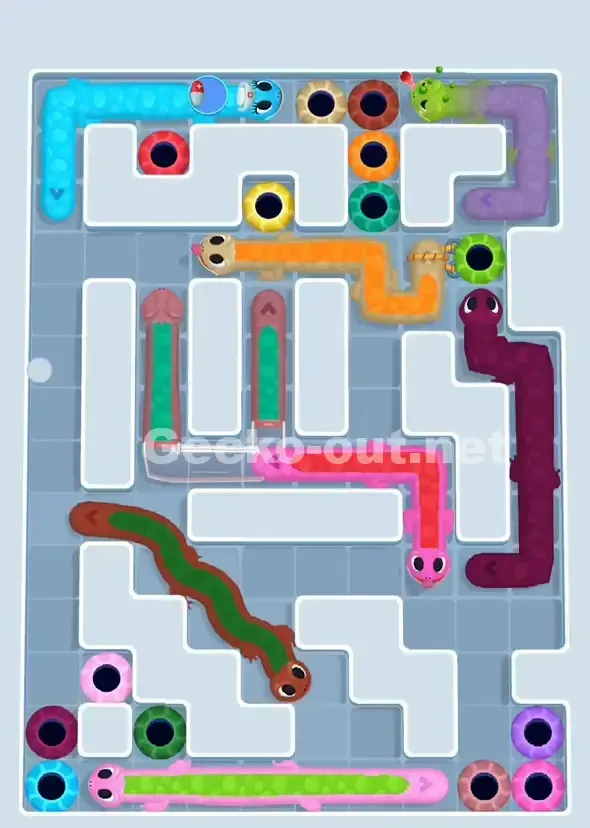 Gecko Out Level 906 Solution 2