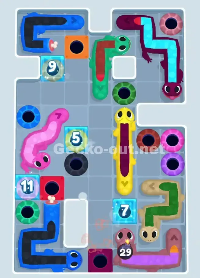 Gecko Out Level 1093 Solution 1