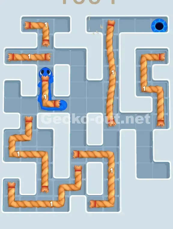 Gecko Out Level 1004 Solution 3