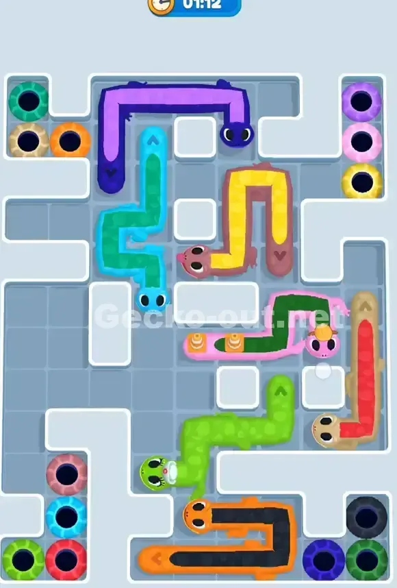 Gecko Out Level 747 Solution 1