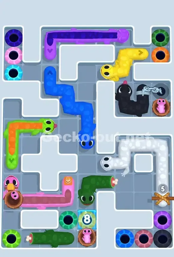 Gecko Out Level 765 Solution 1