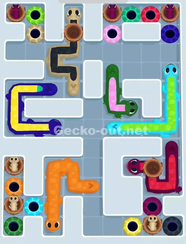 Gecko Out Level 1122 Solution 1