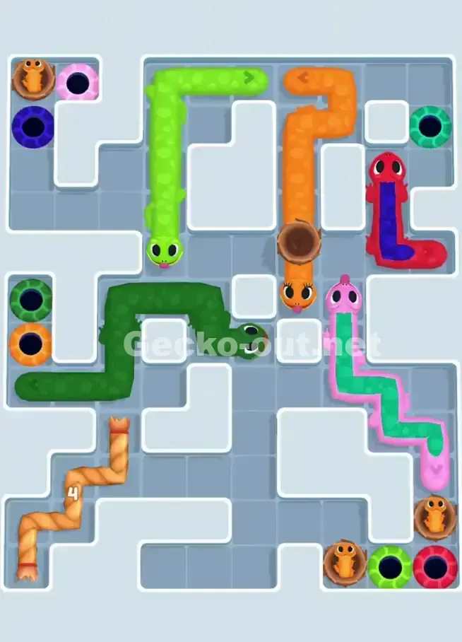 Gecko Out Level 1019 Solution 2