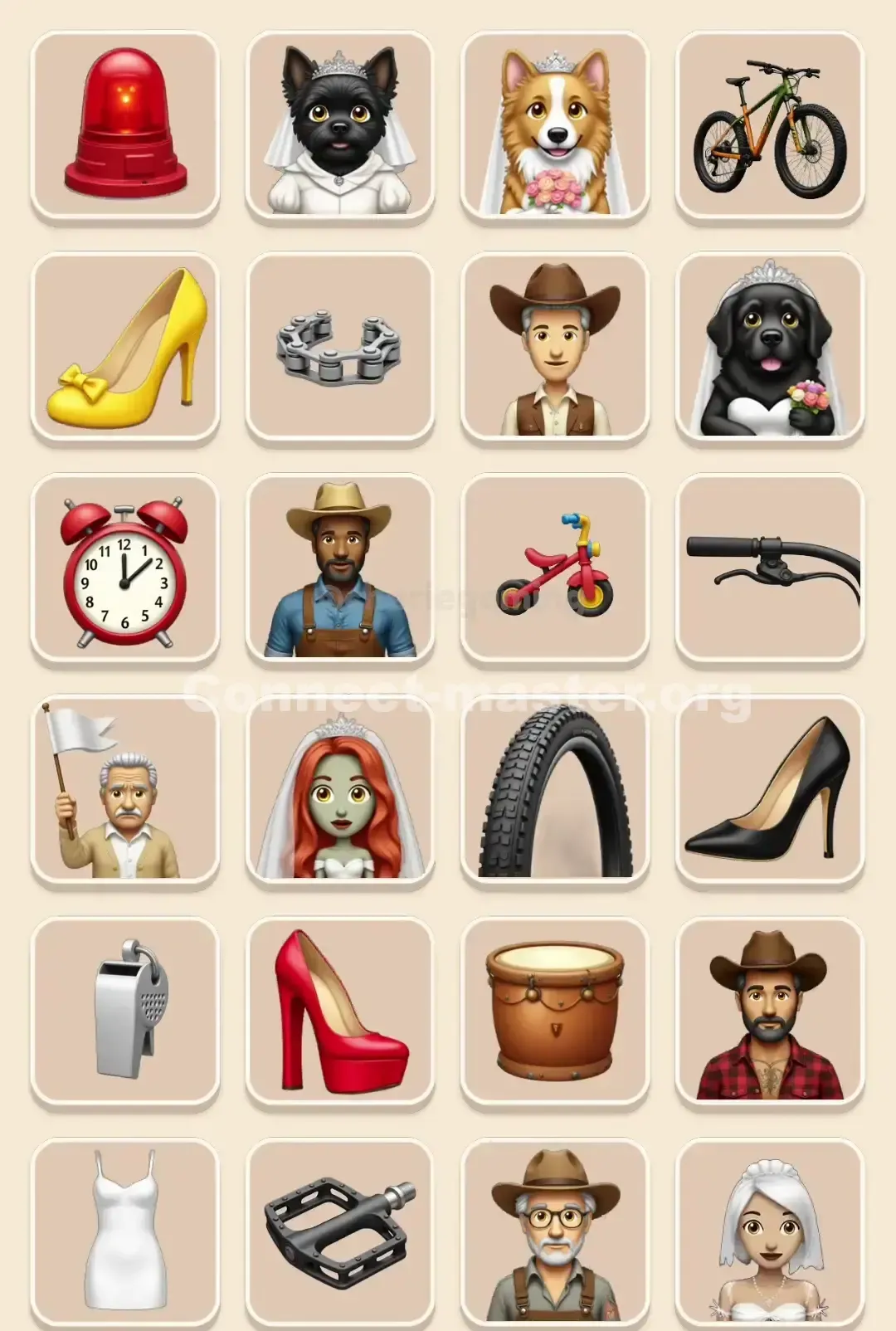 Connect Master Level 167 Solution 1