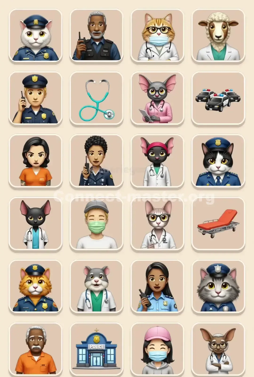 Connect Master Level 203 Solution 1