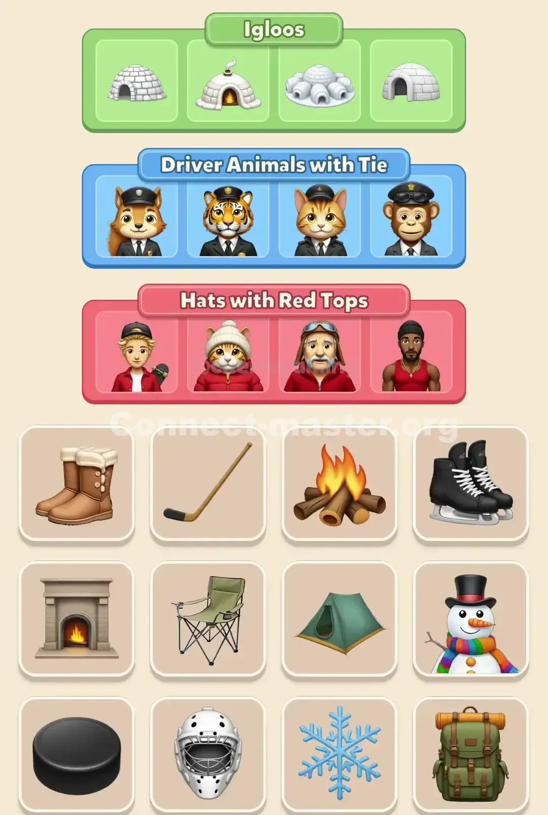 Connect Master Level 29 Solution 3