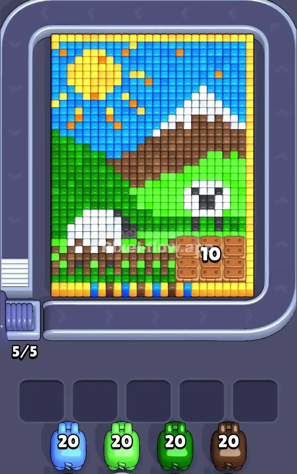 Pixel Flow Level 379 Solution (Wrong Level? Fix Here) 📸