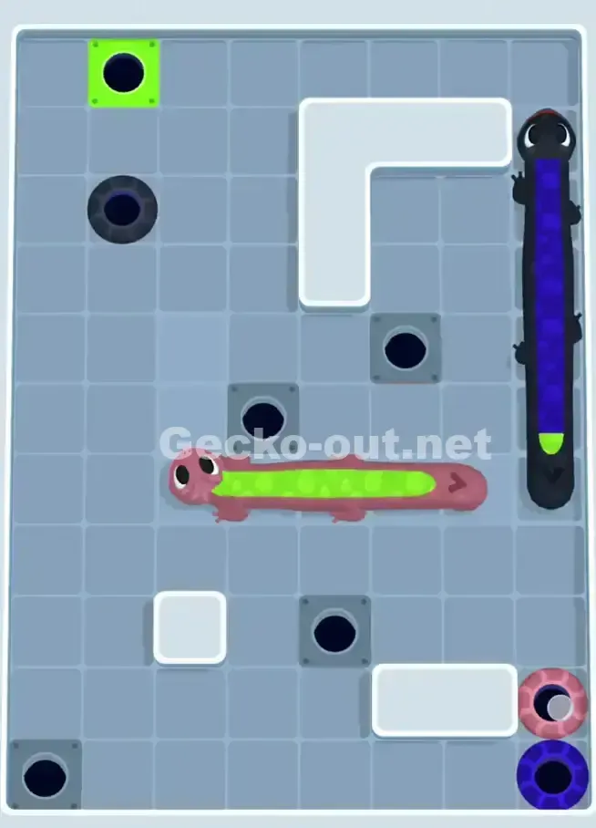 Gecko Out Level 1058 Solution 3