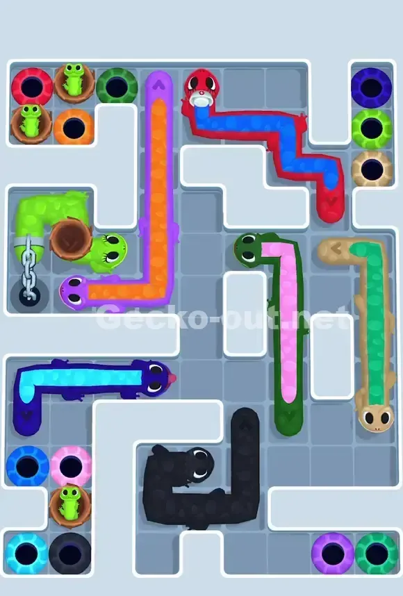 Gecko Out Level 731 Solution 1