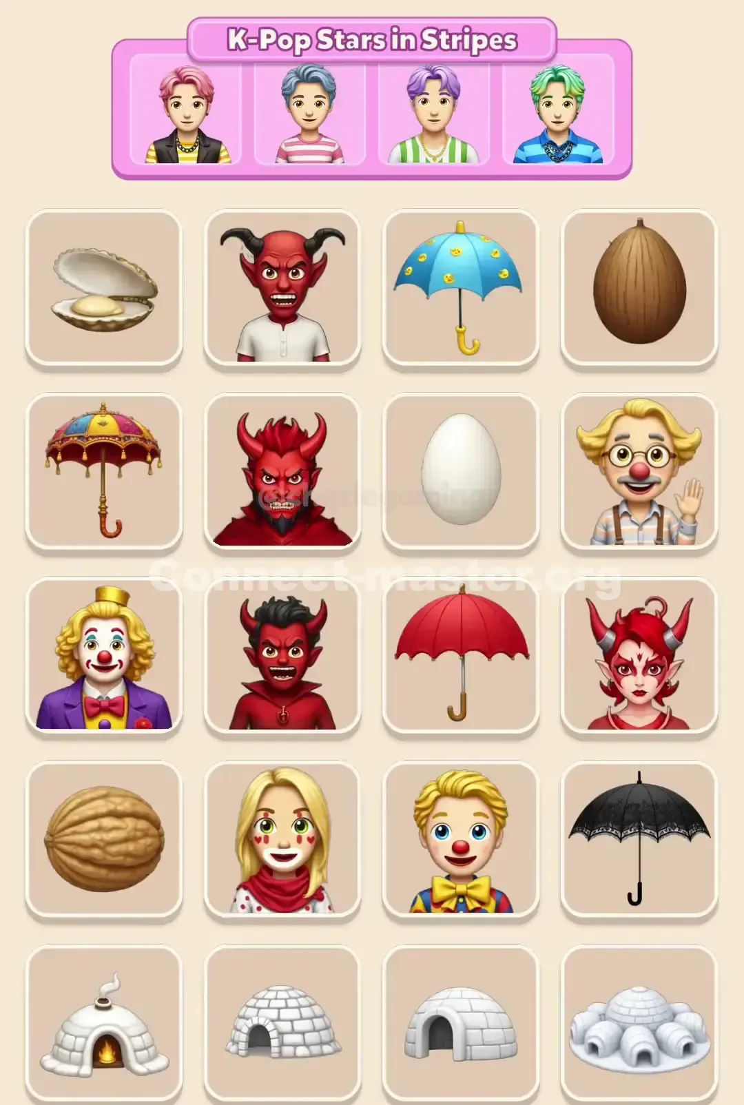 Connect Master Level 194 Solution 3