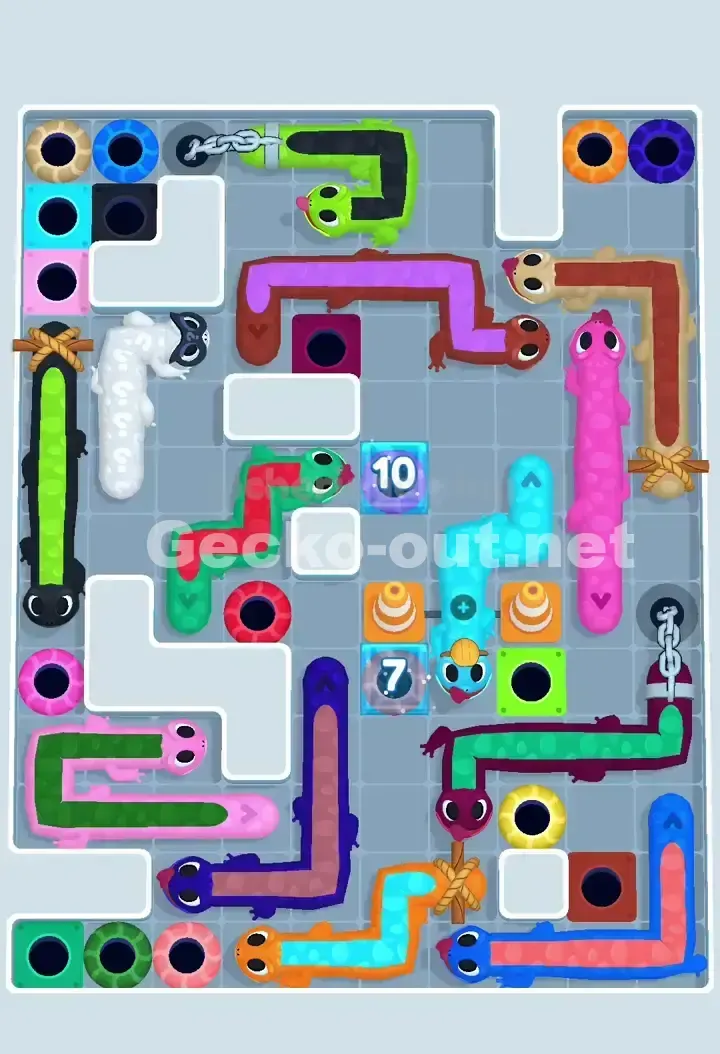 Gecko Out Level 673 Screenshot