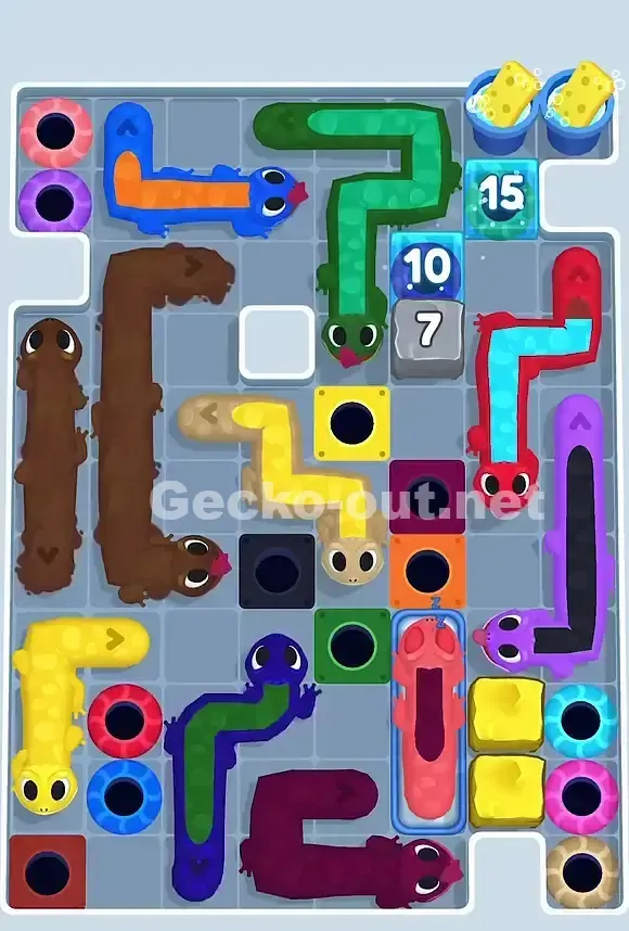 Gecko Out Level 845 Screenshot