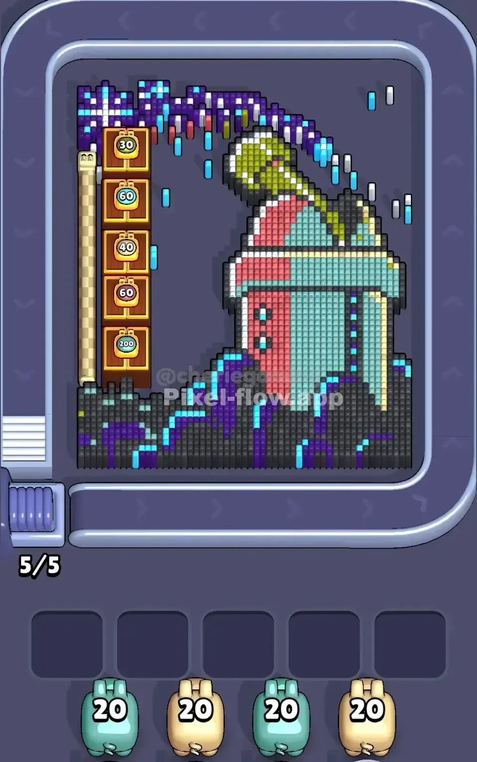 Pixel Flow Level 584 Solution (Wrong Level? Fix Here) 📸