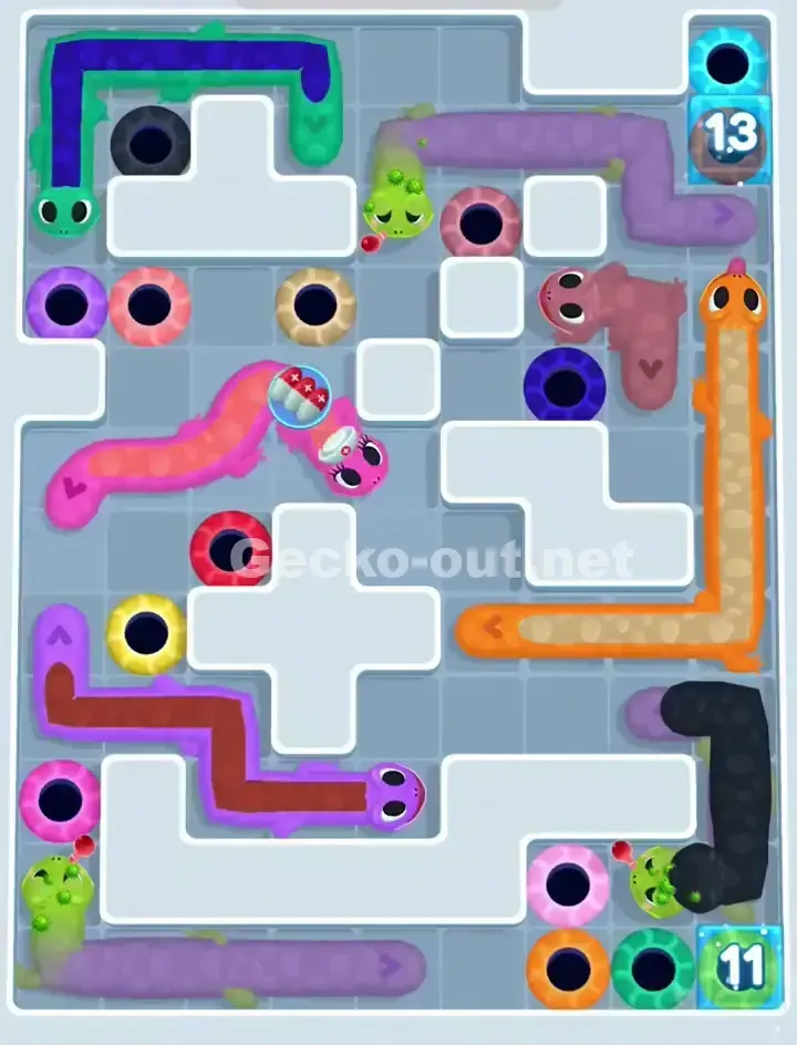 Gecko Out Level 1135 Screenshot