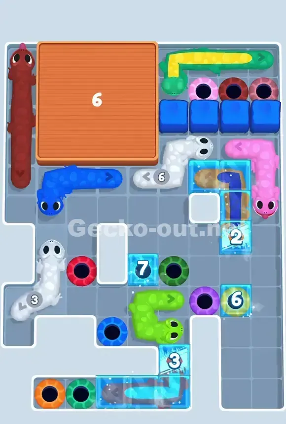 Gecko Out Level 820 Solution 2