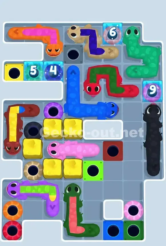 Gecko Out Level 832 Solution 1