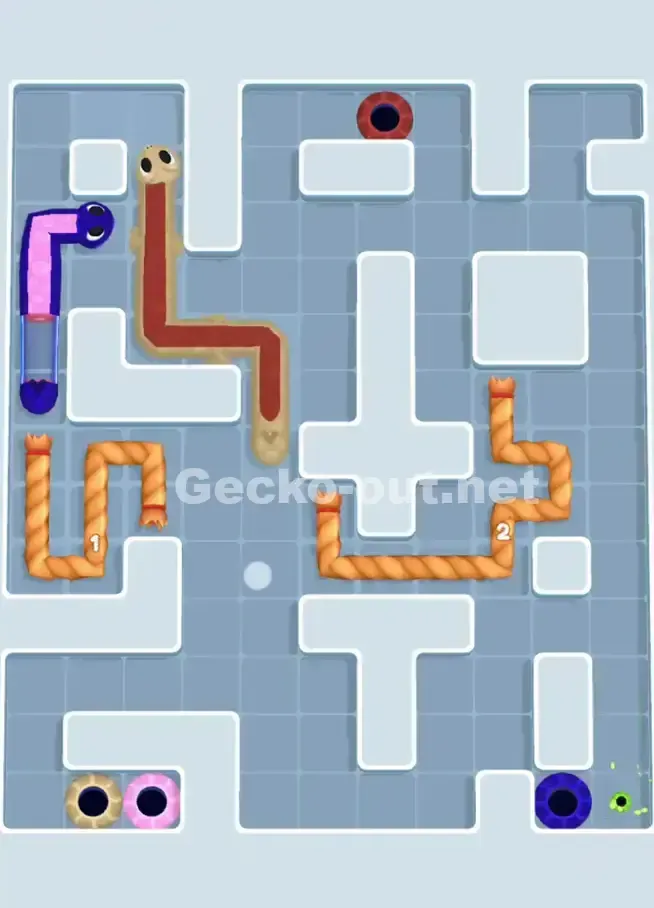 Gecko Out Level 1055 Solution 3