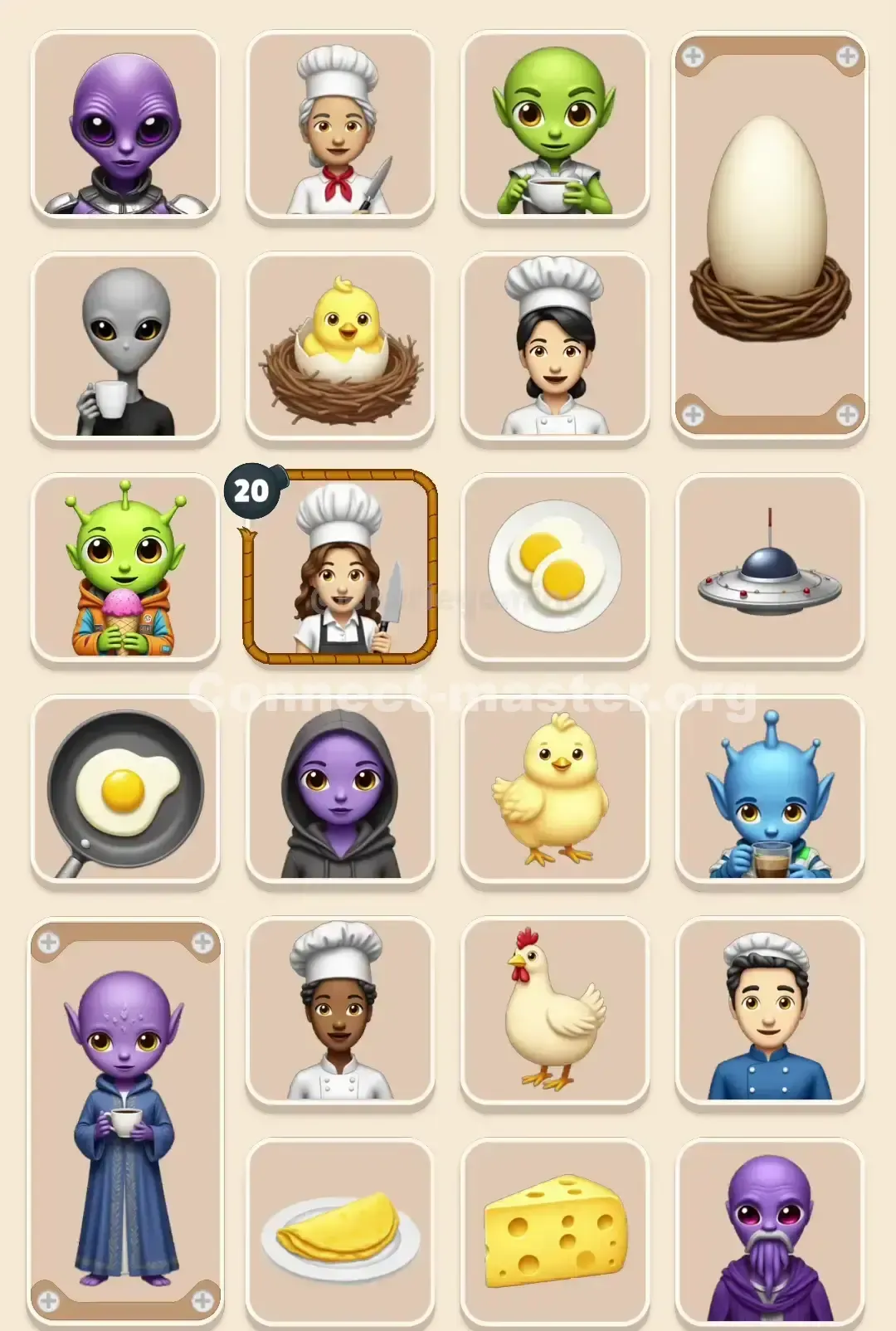 Connect Master Level 75 Solution 1