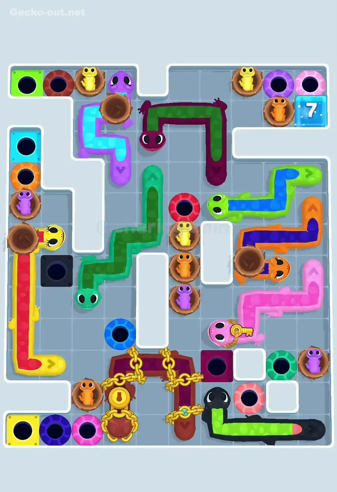 Gecko Out Level 641 Gameplay