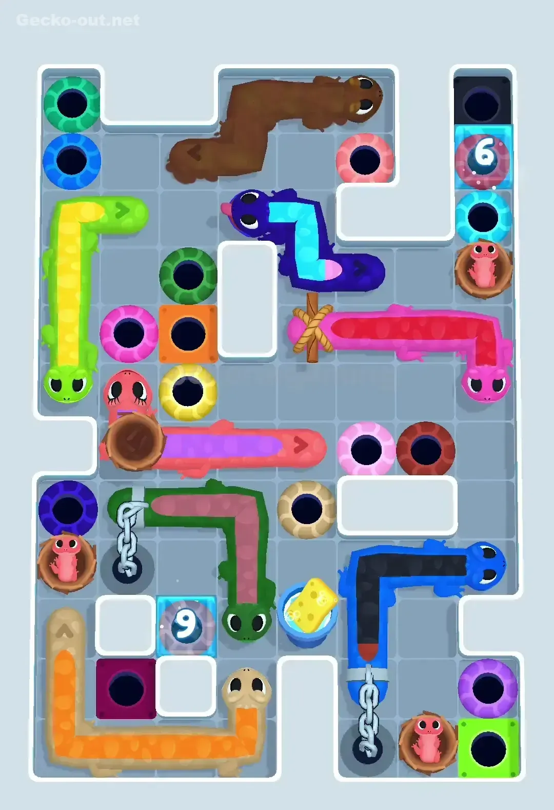 Gecko Out Level 642 Gameplay