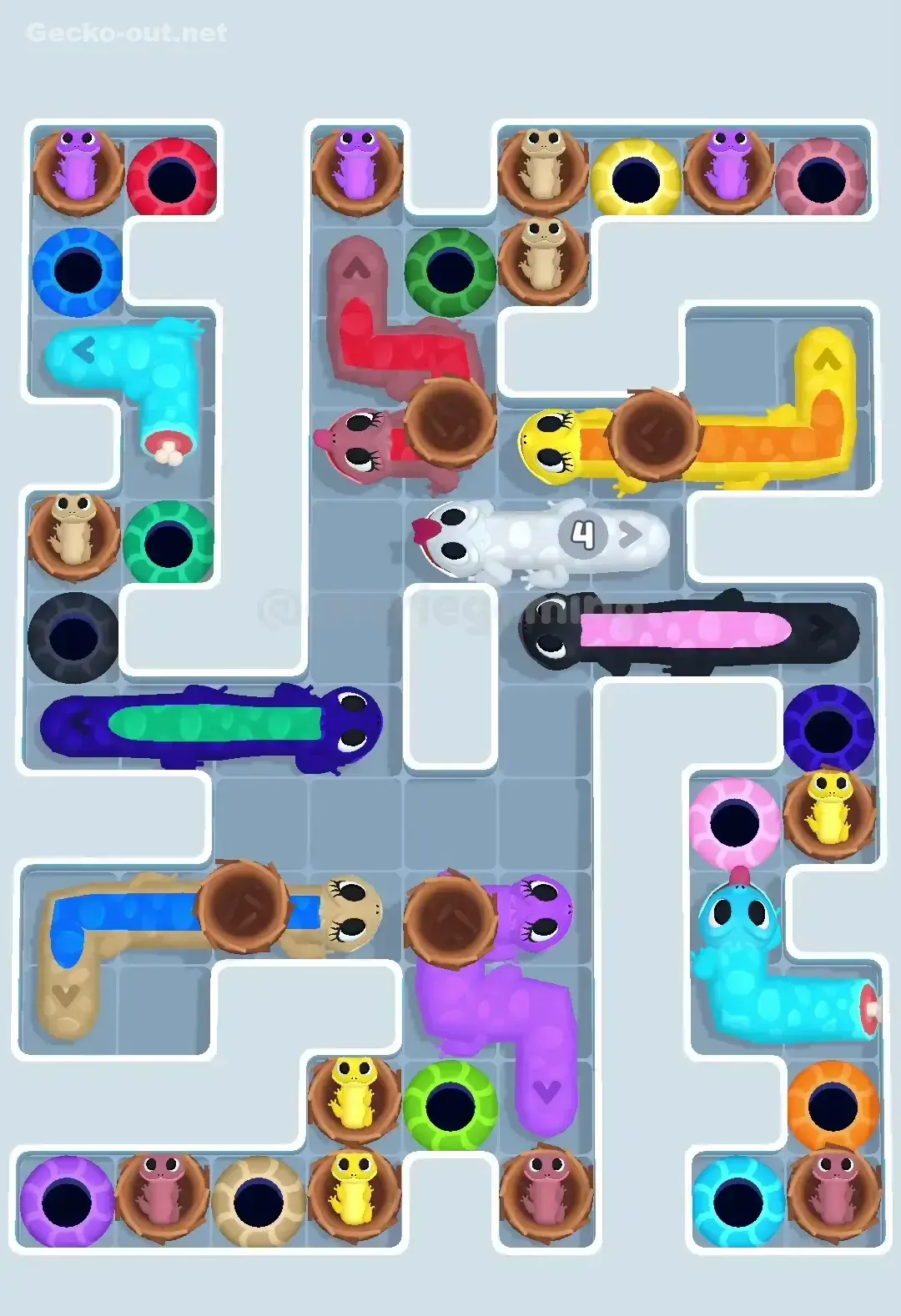 Gecko Out Level 624 Gameplay