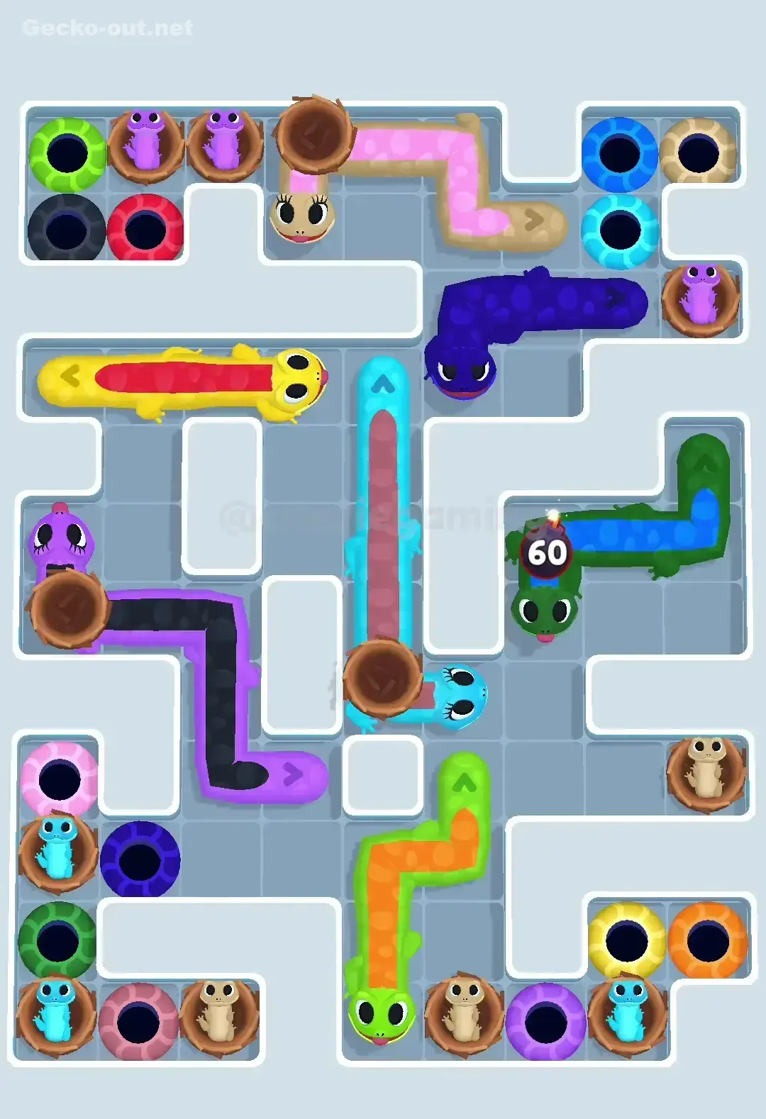 Gecko Out Level 600 Gameplay