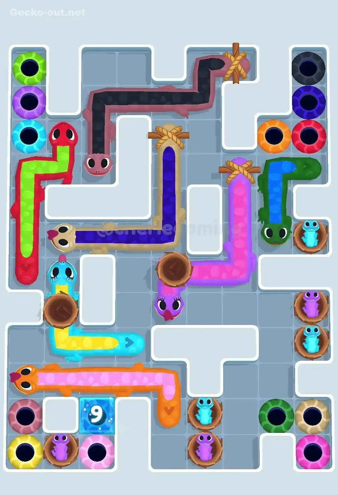 Gecko Out Level 589 Gameplay