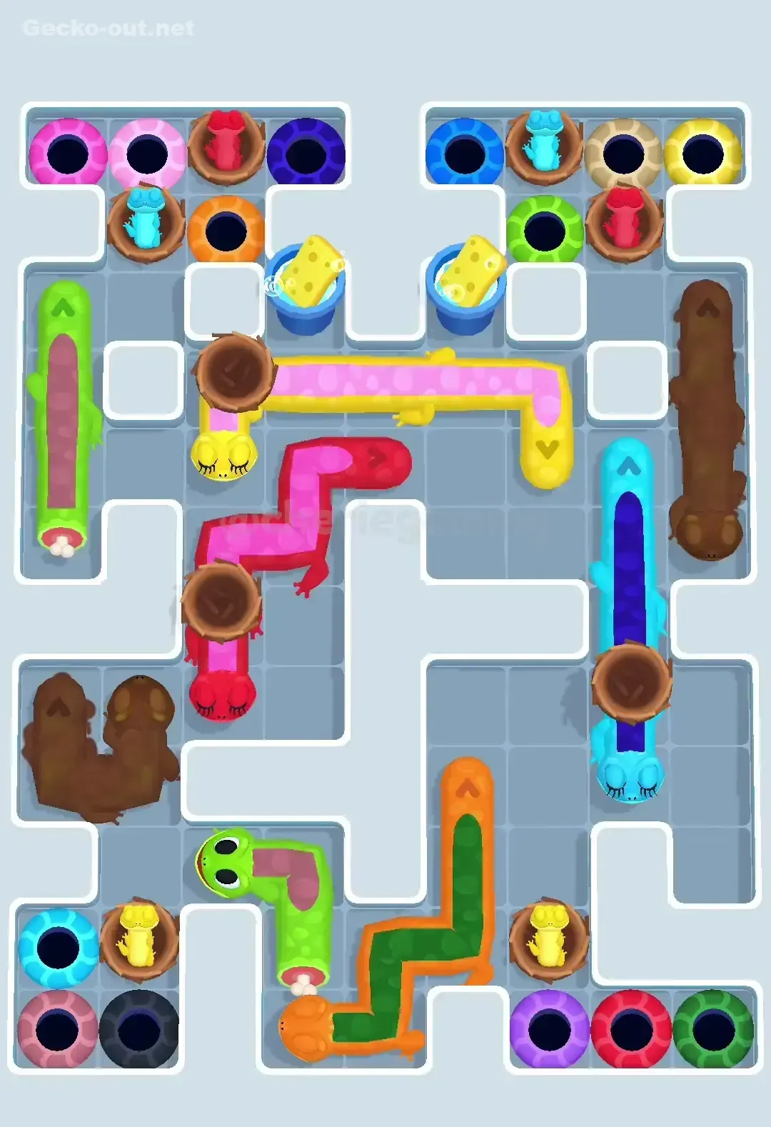 Gecko Out Level 588 Gameplay