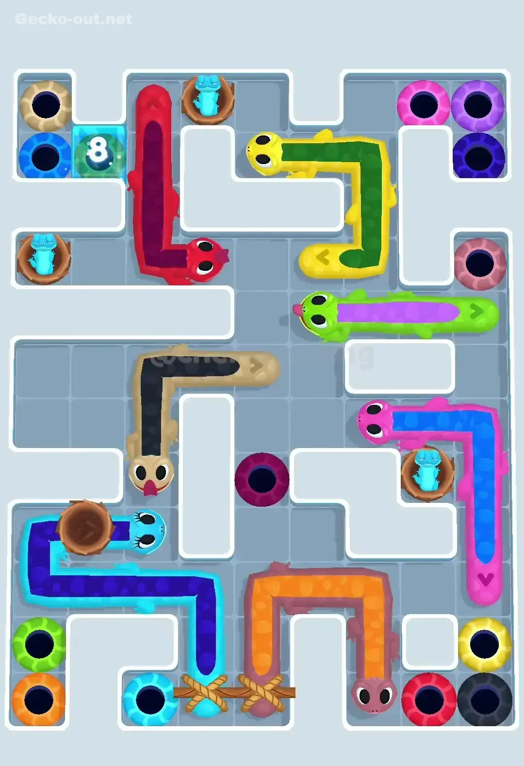 Gecko Out Level 583 Gameplay