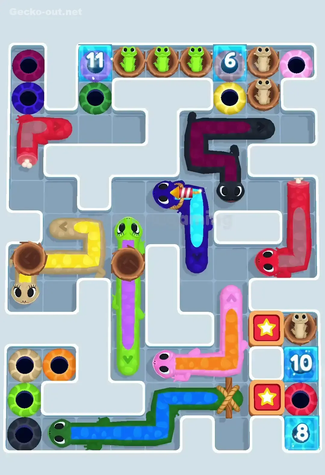 Gecko Out Level 582 Gameplay