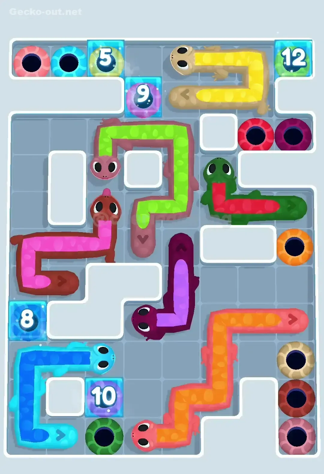 Gecko Out Level 510 Gameplay