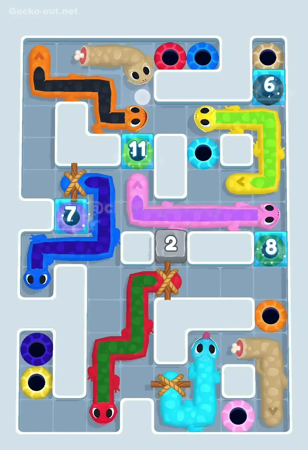 Gecko Out Level 502 Gameplay