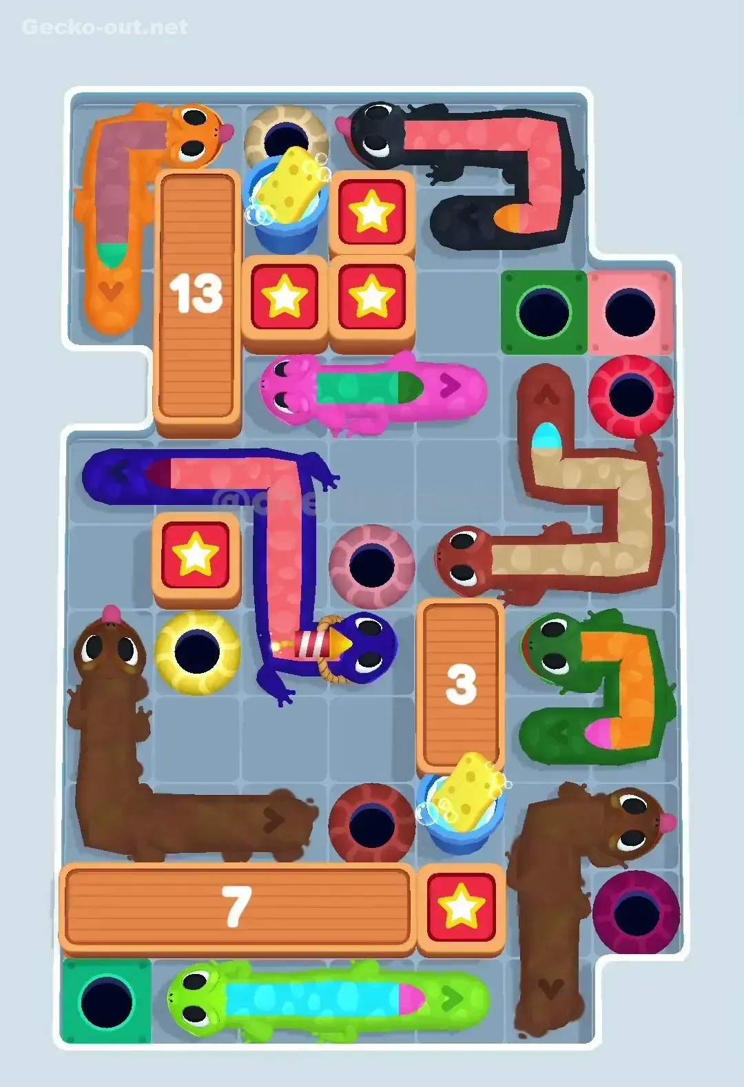 Gecko Out Level 466 Gameplay