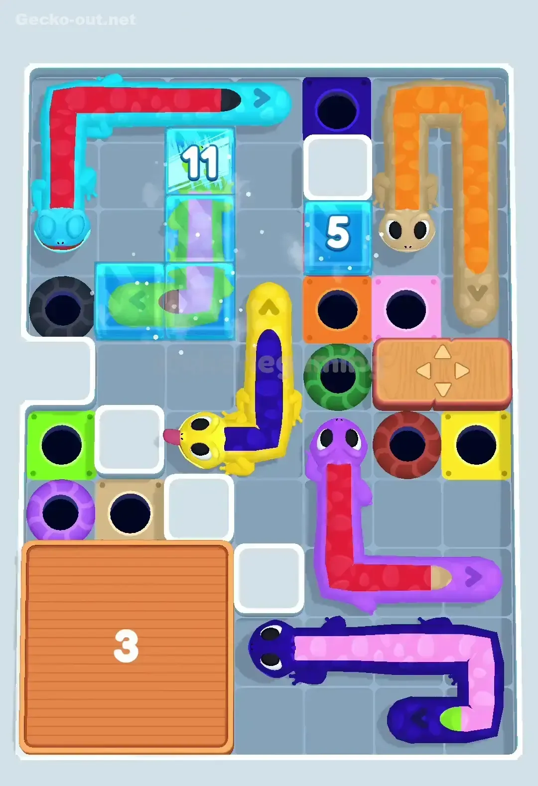 Gecko Out Level 443 Gameplay