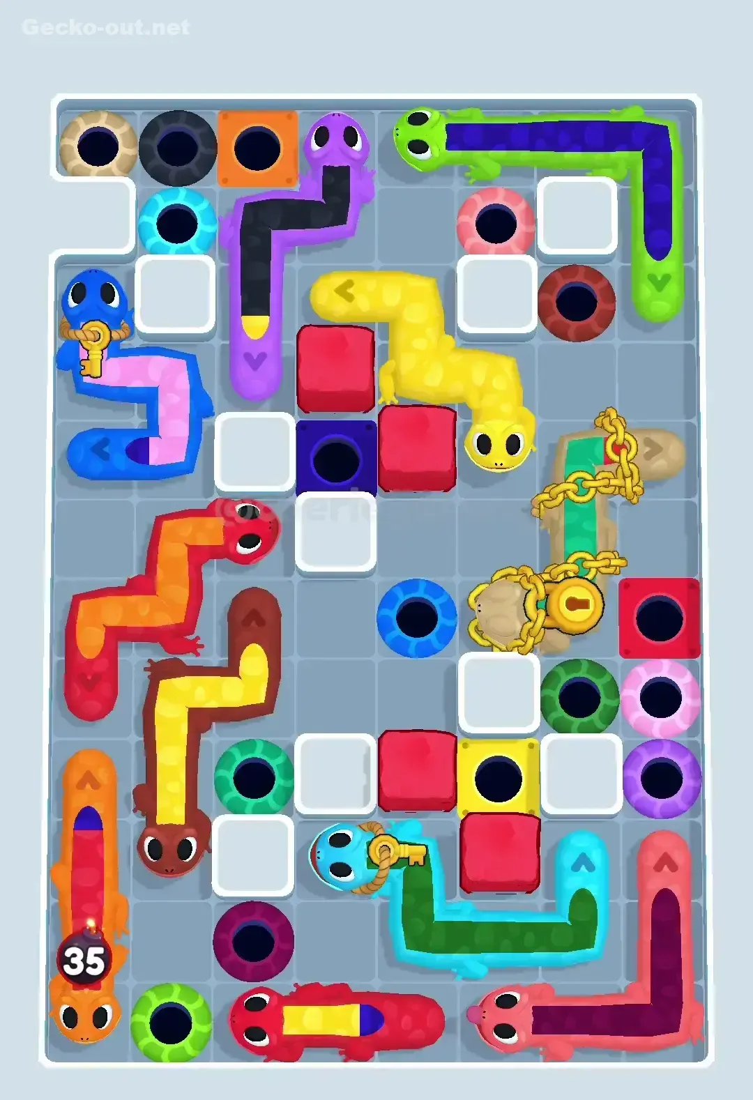 Gecko Out Level 419 Gameplay