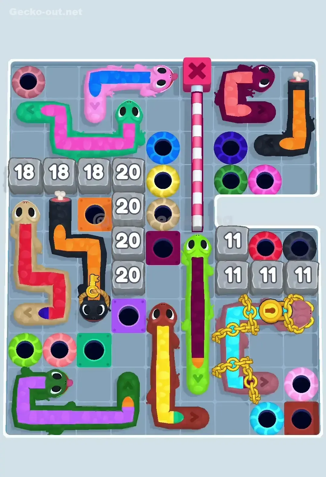 Gecko Out Level 412 Gameplay