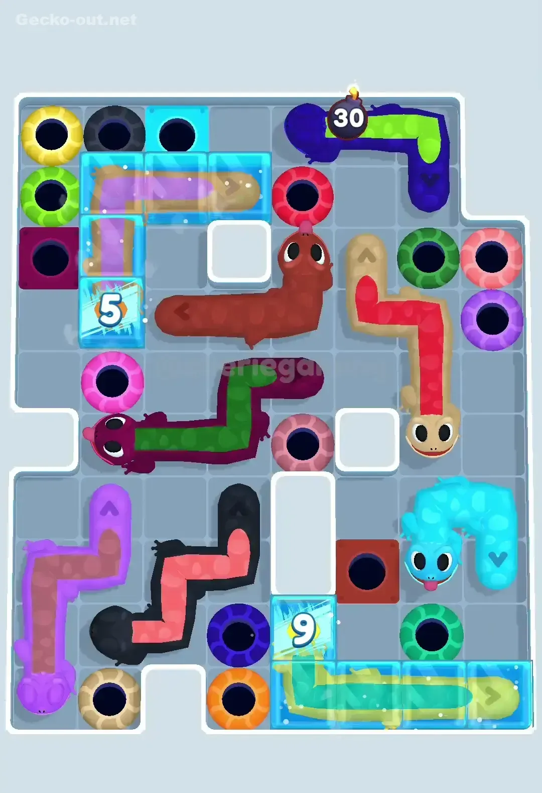 Gecko Out Level 410 Gameplay