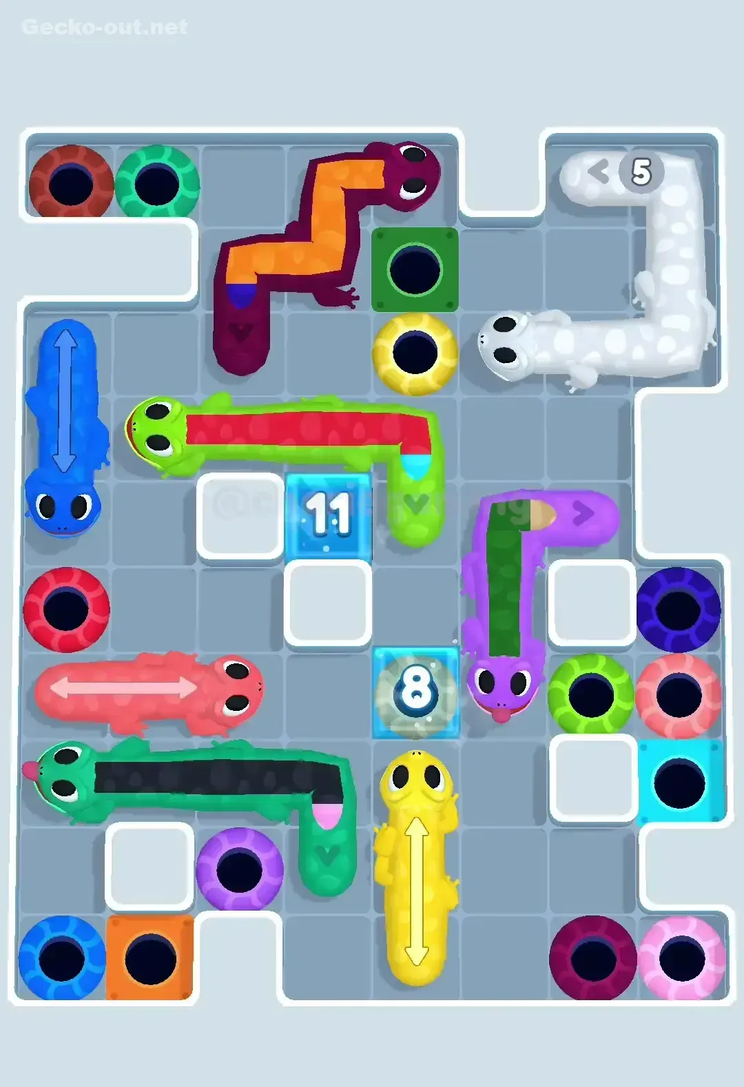 Gecko Out Level 401 Gameplay