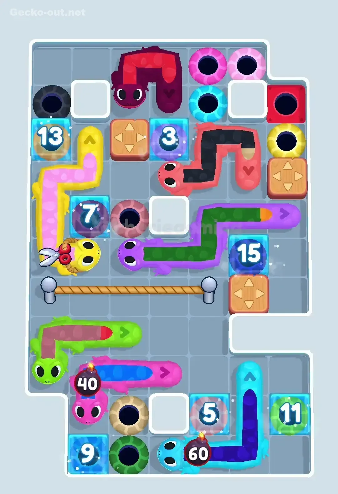 Gecko Out Level 394 Screenshot