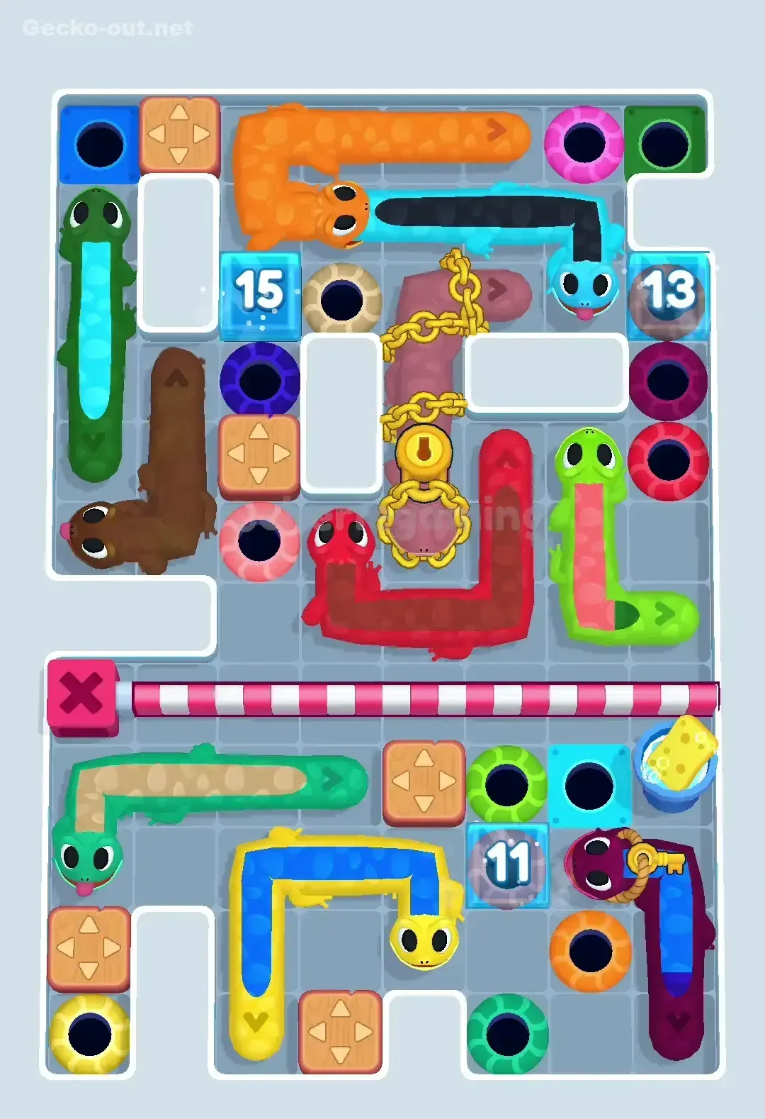 Gecko Out Level 393 Gameplay