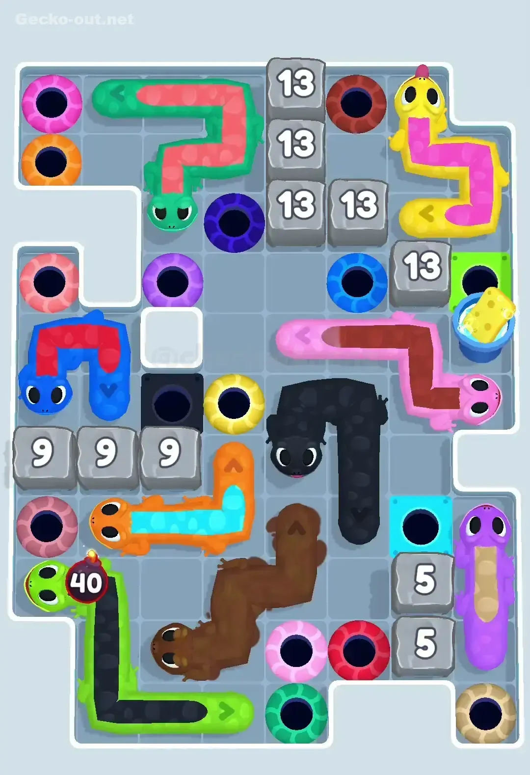 Gecko Out Level 386 Gameplay