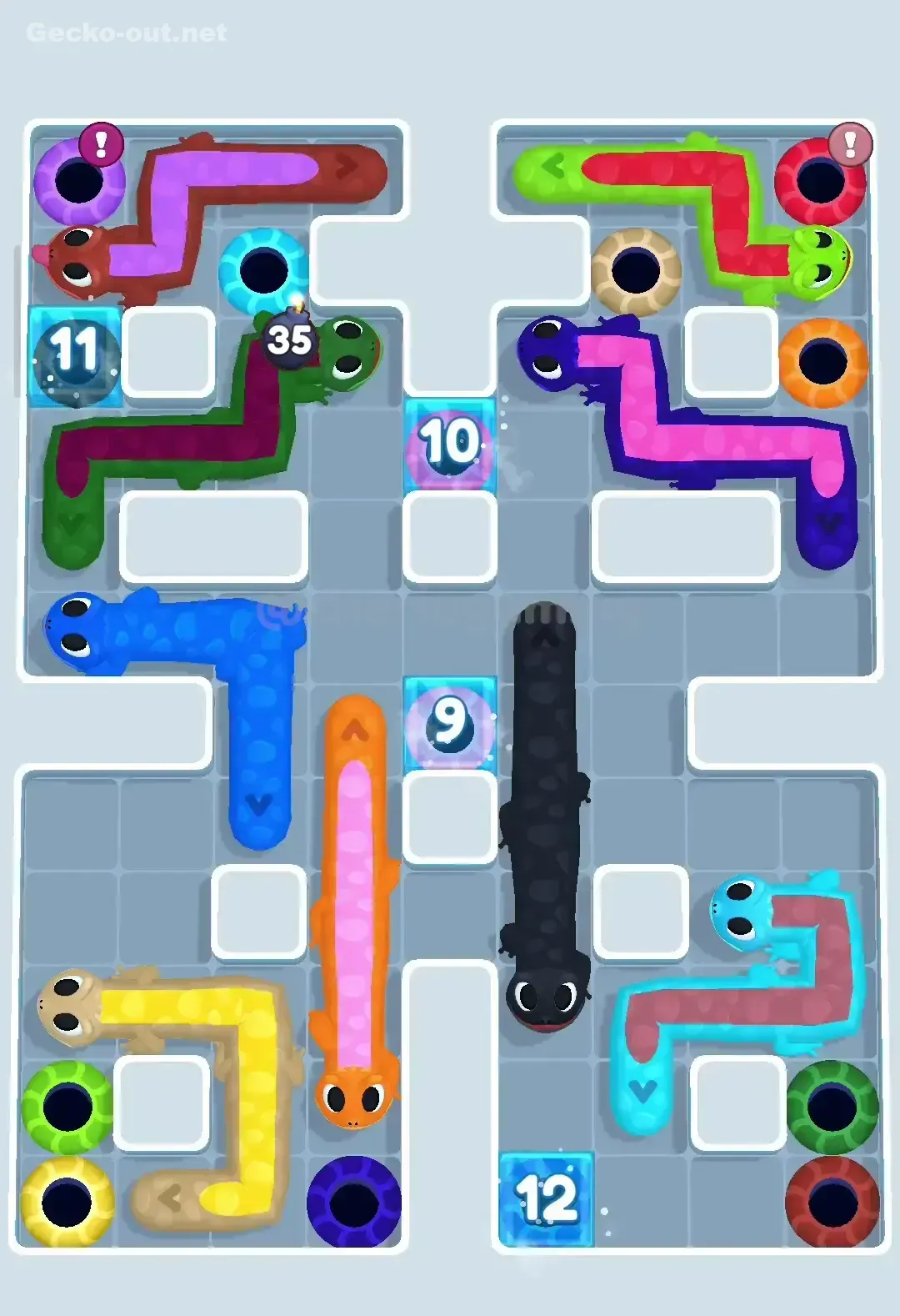 Gecko Out Level 381 Gameplay