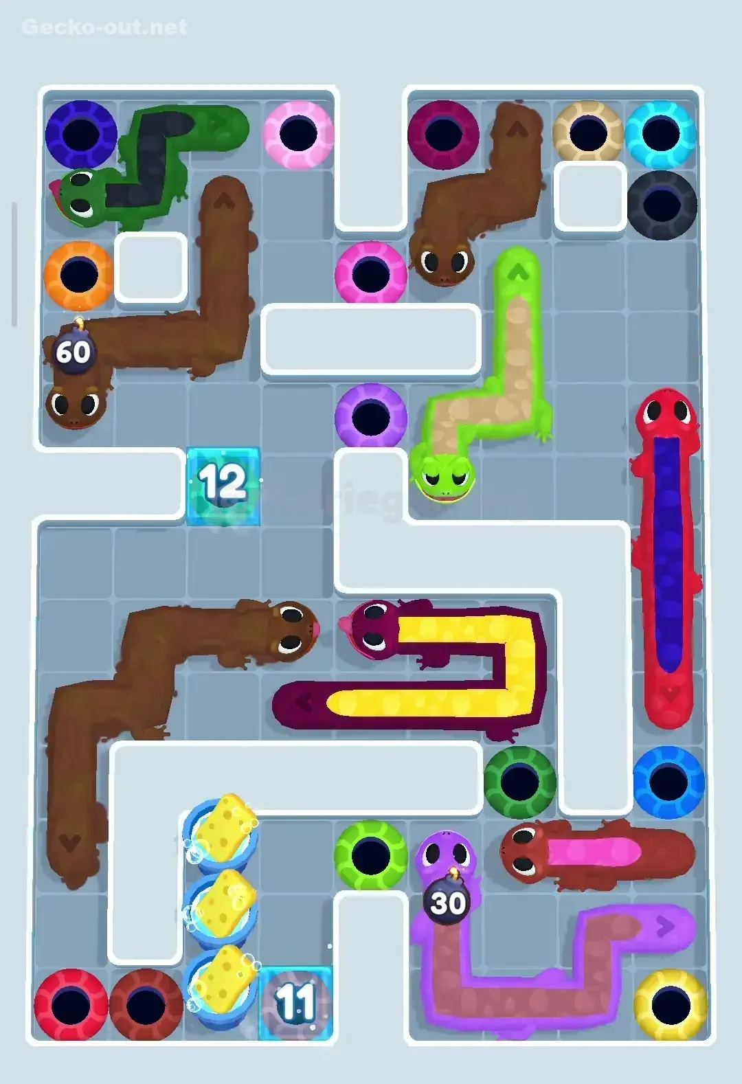 Gecko Out Level 380 Gameplay
