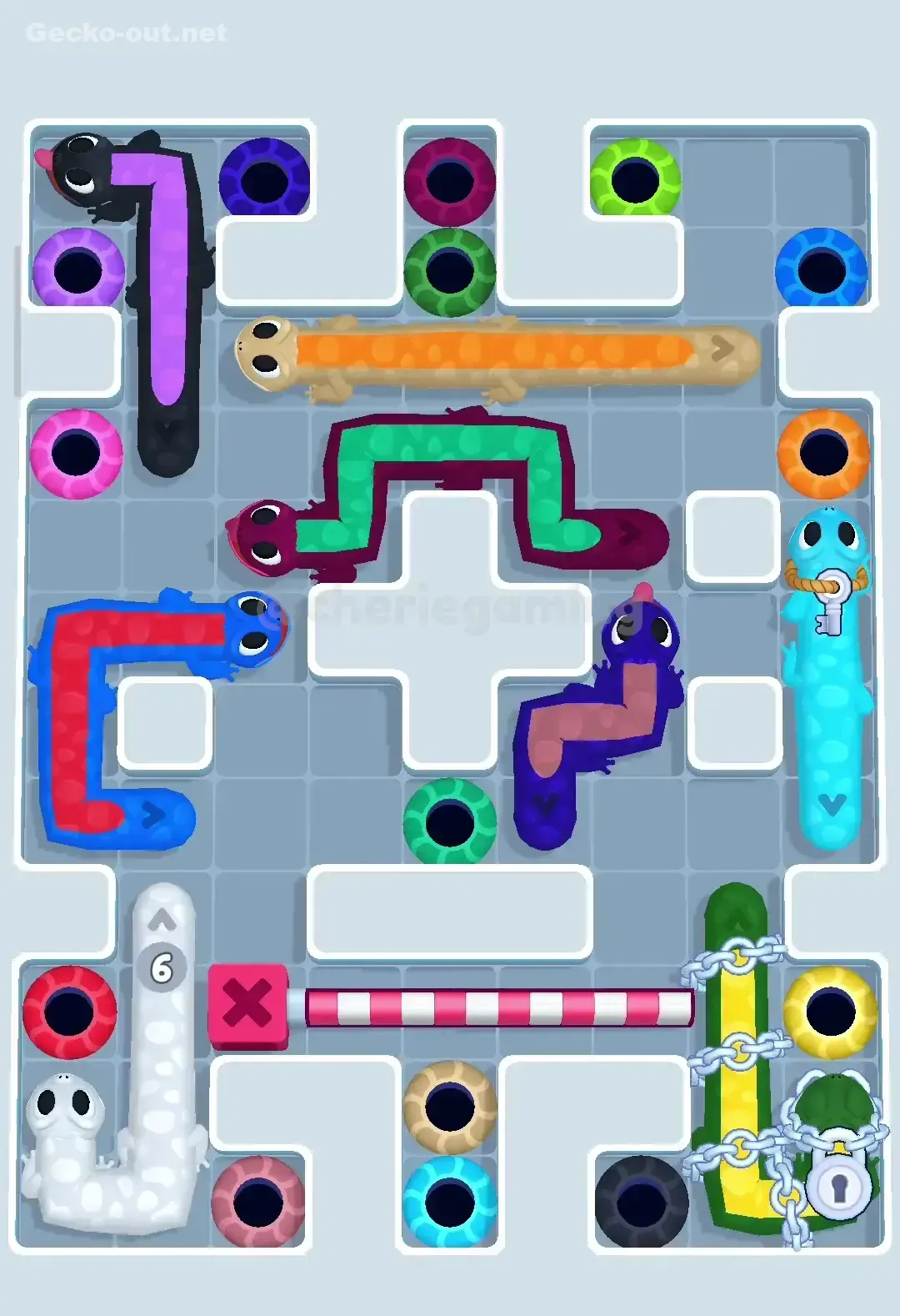 Gecko Out Level 376 Gameplay