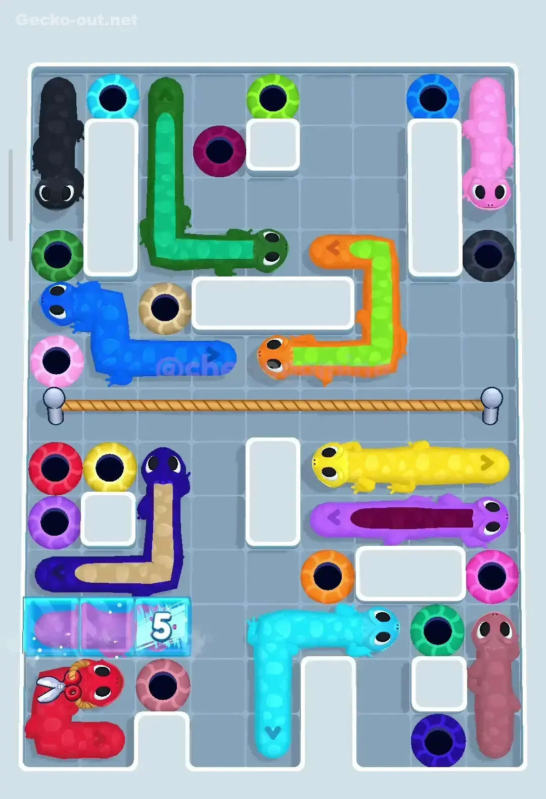 Gecko Out Level 383 Gameplay