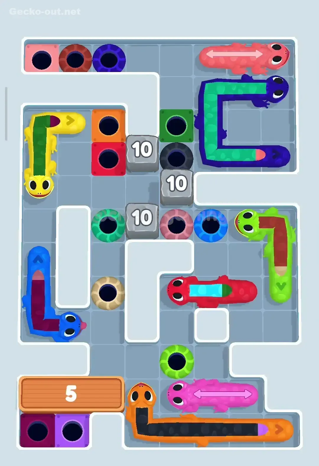 Gecko Out Level 350 Gameplay